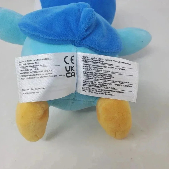 Pokémon Piplup Soft Soft  Plush Toy Cute 8" 2022 Game Freak Character Mint - Picture 10 of 10